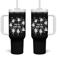 Halloween Ballet Ghost Tumbler With Handle Pas De Boo Ree Gift