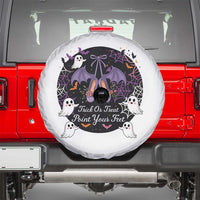 Trick Or Treat Point Your Feet Spare Tire Cover Funny Halloween Ballet Gift - Wonder Print Shop