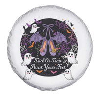 Trick Or Treat Point Your Feet Spare Tire Cover Funny Halloween Ballet Gift - Wonder Print Shop