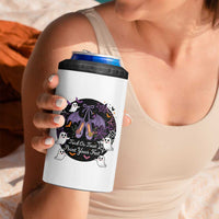 Trick Or Treat Point Your Feet 4 in 1 Can Cooler Tumbler Funny Halloween Ballet Gift