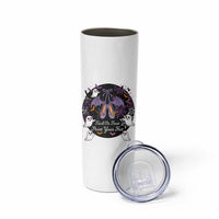 Trick Or Treat Point Your Feet Skinny Tumbler Funny Halloween Ballet Gift