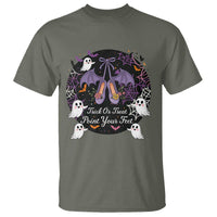 Trick Or Treat Point Your Feet T Shirt Funny Halloween Ballet Gift - Wonder Print Shop
