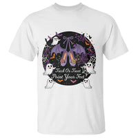 Trick Or Treat Point Your Feet T Shirt Funny Halloween Ballet Gift - Wonder Print Shop