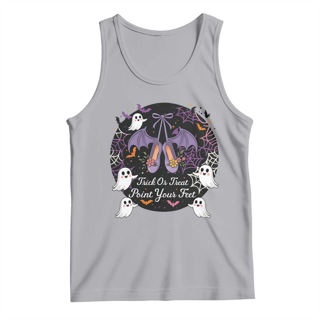Trick Or Treat Point Your Feet Tank Top Funny Halloween Ballet Gift - Wonder Print Shop