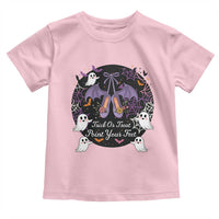 Trick Or Treat Point Your Feet Toddler T Shirt Funny Halloween Ballet Gift - Wonder Print Shop