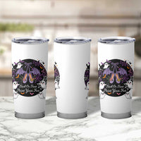 Trick Or Treat Point Your Feet Tumbler Cup Funny Halloween Ballet Gift