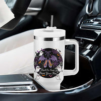 Trick Or Treat Point Your Feet Tumbler With Handle Funny Halloween Ballet Gift