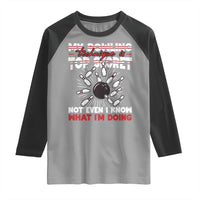 My Bowling Technique Is Top Secret Raglan Shirt Funny Bowler Gift - Wonder Print Shop