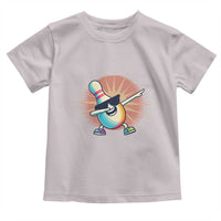 Dabbing Bowling Pin Toddler T Shirt Funny Player Gift - Wonder Print Shop