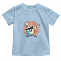 Dabbing Bowling Pin Toddler T Shirt Funny Player Gift - Wonder Print Shop