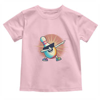 Dabbing Bowling Pin Toddler T Shirt Funny Player Gift - Wonder Print Shop