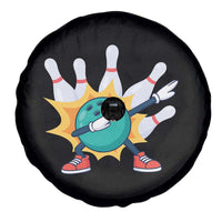 Funny Bowling Ball Dab Spare Tire Cover Sports Lover Gift - Wonder Print Shop