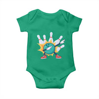 Funny Bowling Ball Dab Baby Onesie Sports Lover Gift - Wonder Print Shop