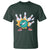 Funny Bowling Ball Dab T Shirt Sports Lover Gift - Wonder Print Shop