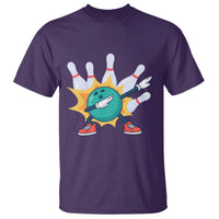 Funny Bowling Ball Dab T Shirt Sports Lover Gift - Wonder Print Shop