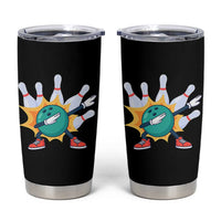 Funny Bowling Ball Dab Tumbler Cup Sports Lover Gift - Wonder Print Shop