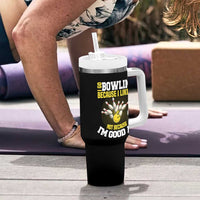 I Go Bowling Because I Like It Not Because Im Good At It Tumbler With Handle Funny Bowling Gift - Wonder Print Shop