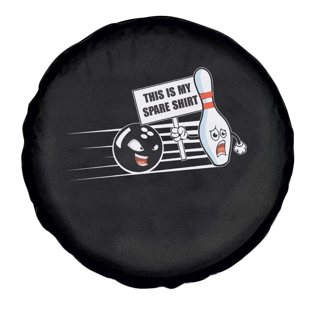 This Is My Spare Shirt Spare Tire Cover Funny Bowling Gift - Wonder Print Shop