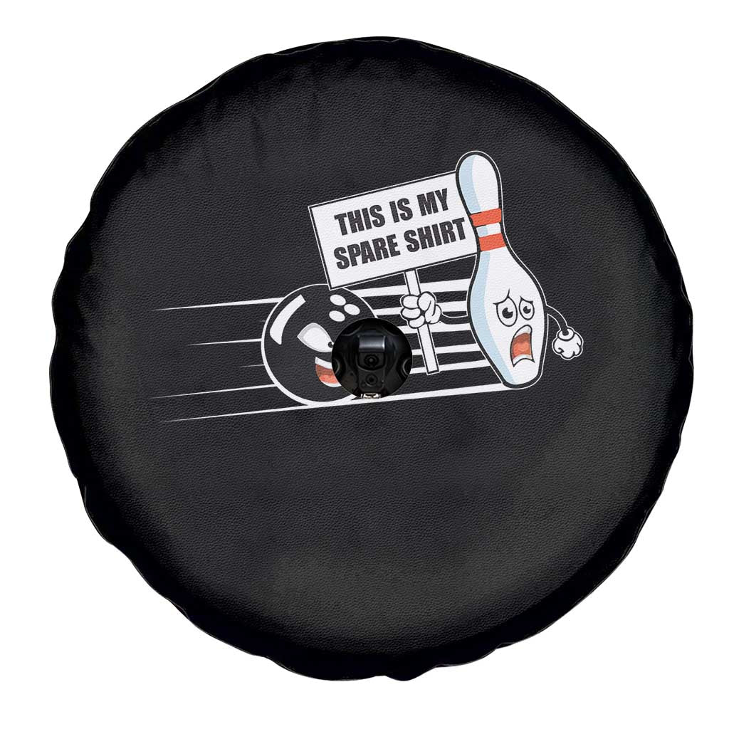 This Is My Spare Shirt Spare Tire Cover Funny Bowling Gift - Wonder Print Shop