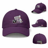 This Is My Spare Shirt Baseball Cap Funny Bowling Gift