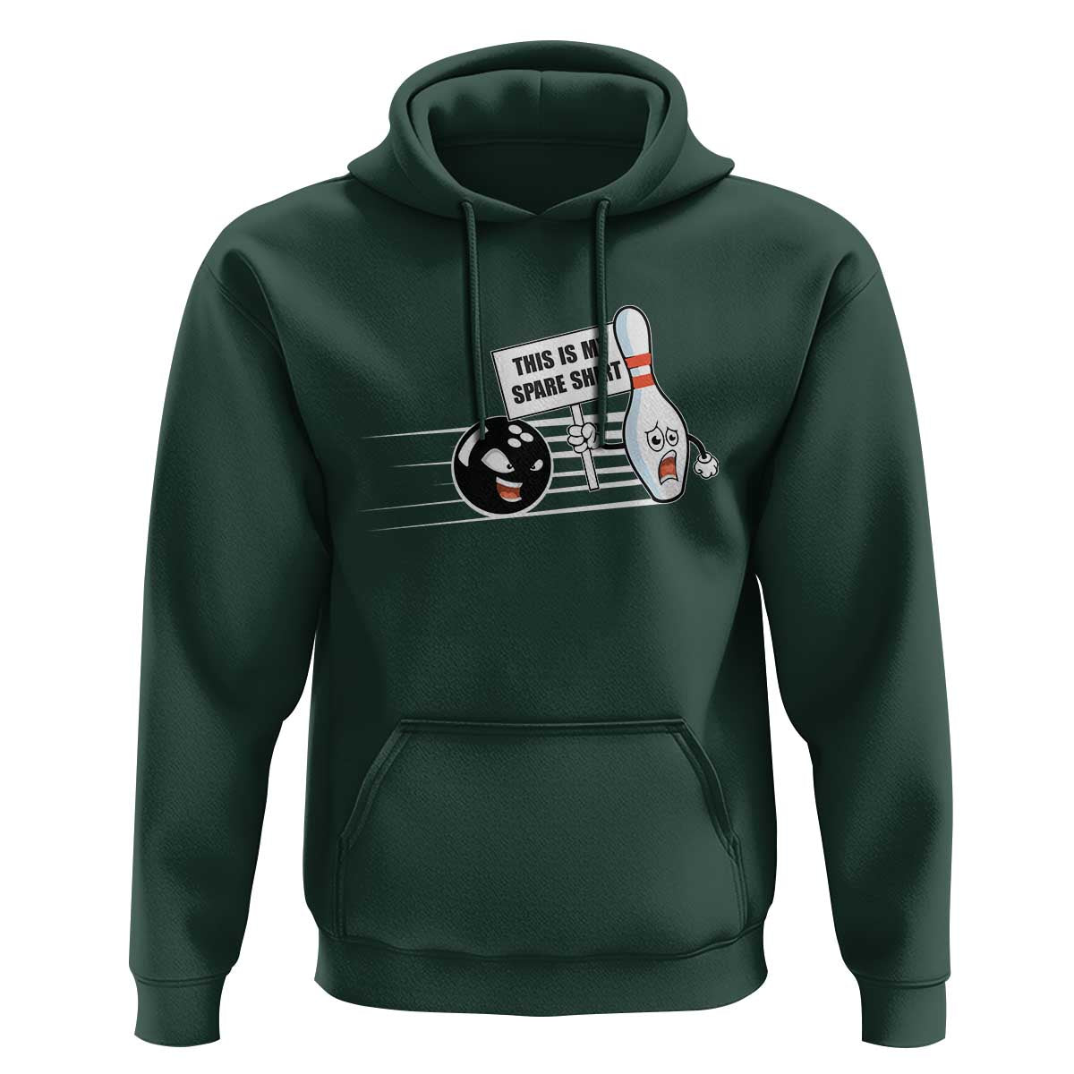This Is My Spare Shirt Hoodie Funny Bowling Gift - Wonder Print Shop