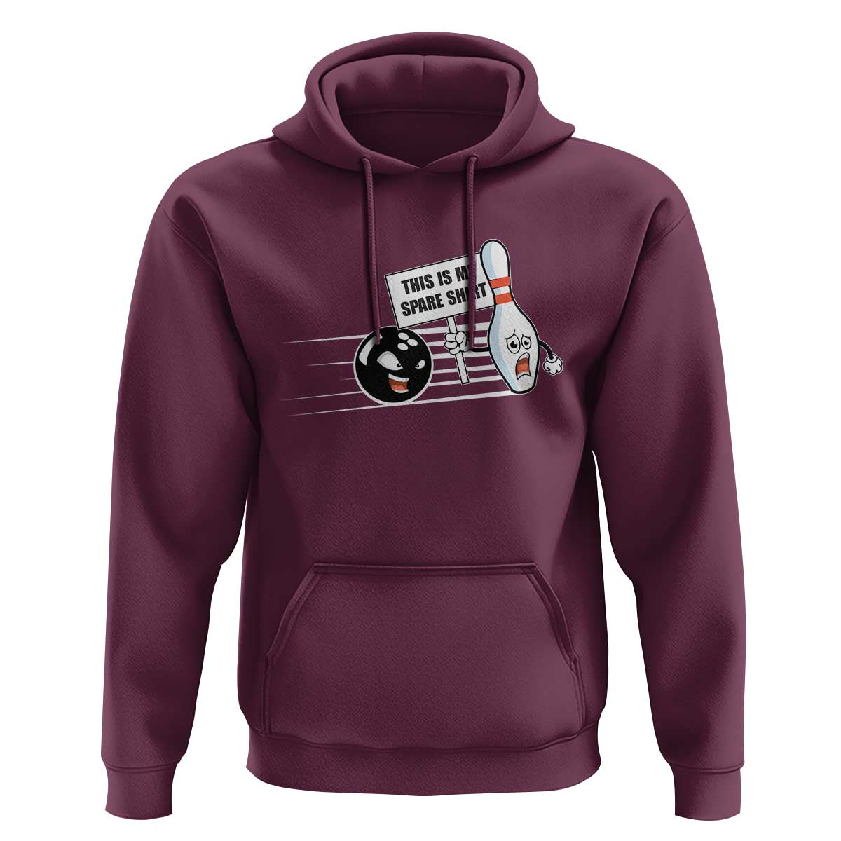 This Is My Spare Shirt Hoodie Funny Bowling Gift - Wonder Print Shop