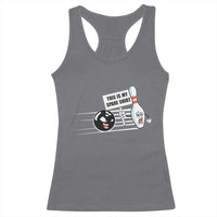This Is My Spare Shirt Racerback Tank Top Funny Bowling Gift - Wonder Print Shop