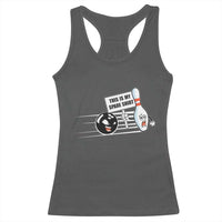 This Is My Spare Shirt Racerback Tank Top Funny Bowling Gift - Wonder Print Shop