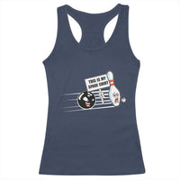 This Is My Spare Shirt Racerback Tank Top Funny Bowling Gift - Wonder Print Shop