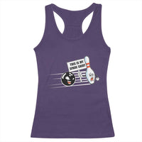 This Is My Spare Shirt Racerback Tank Top Funny Bowling Gift - Wonder Print Shop