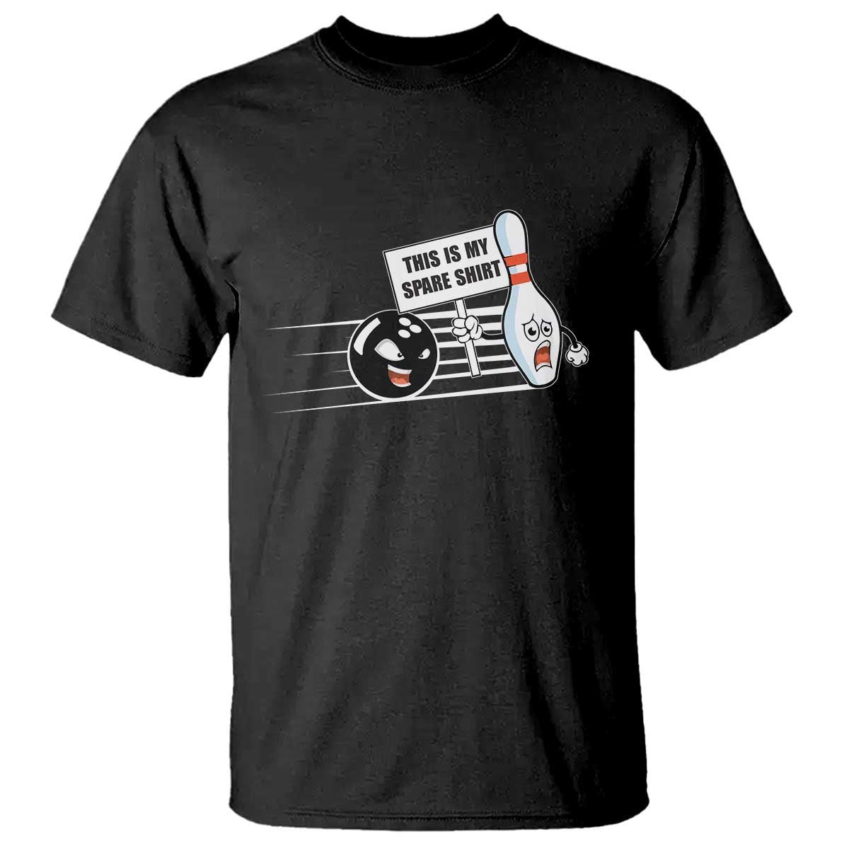 This Is My Spare Shirt T Shirt Funny Bowling Gift - Wonder Print Shop