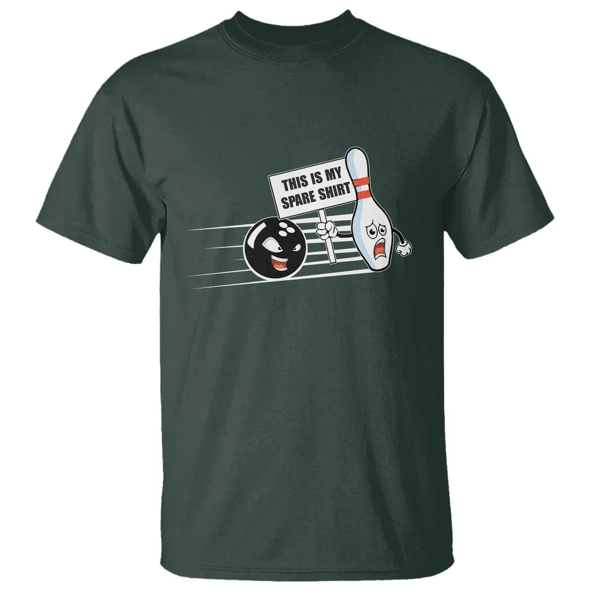This Is My Spare Shirt T Shirt Funny Bowling Gift - Wonder Print Shop