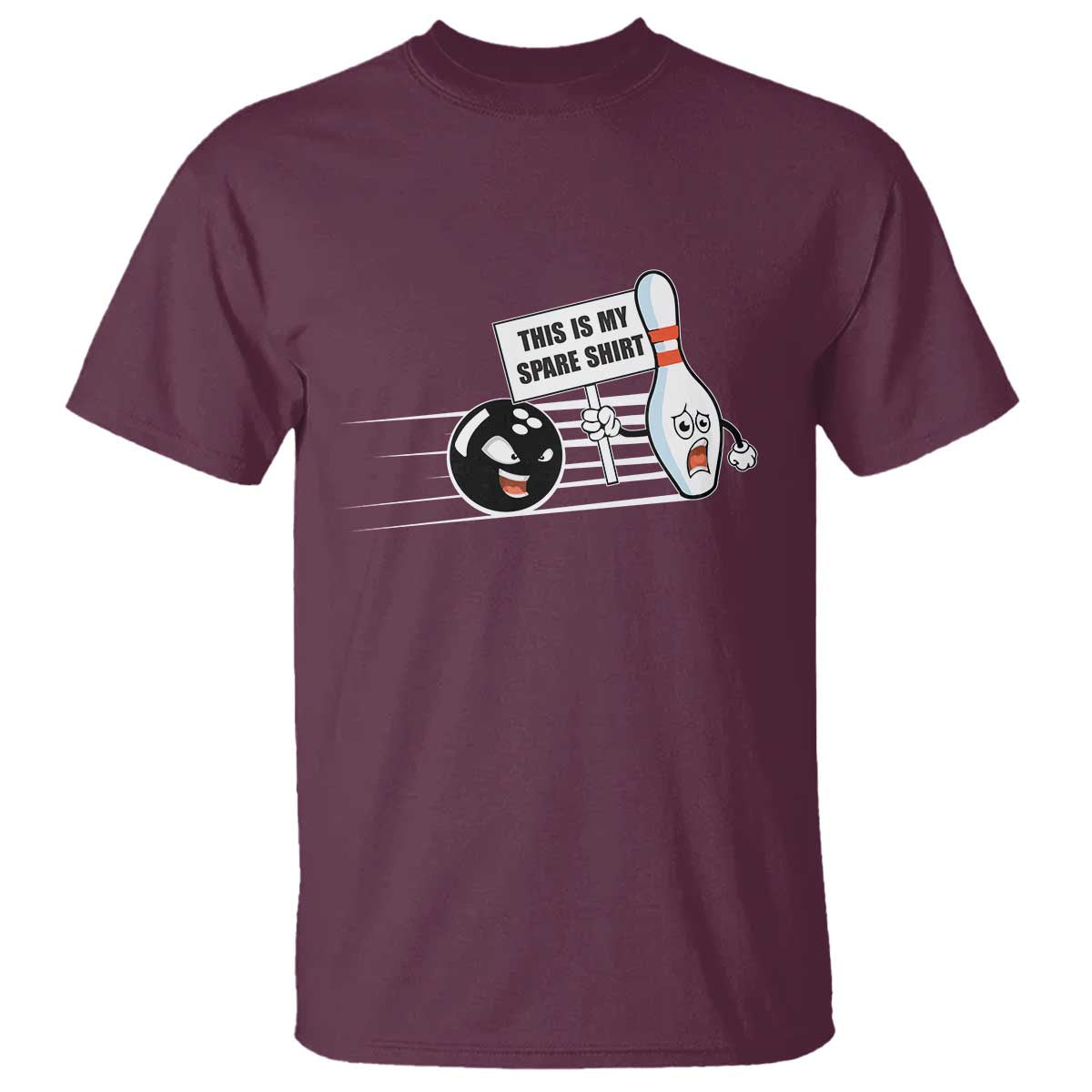 This Is My Spare Shirt T Shirt Funny Bowling Gift - Wonder Print Shop