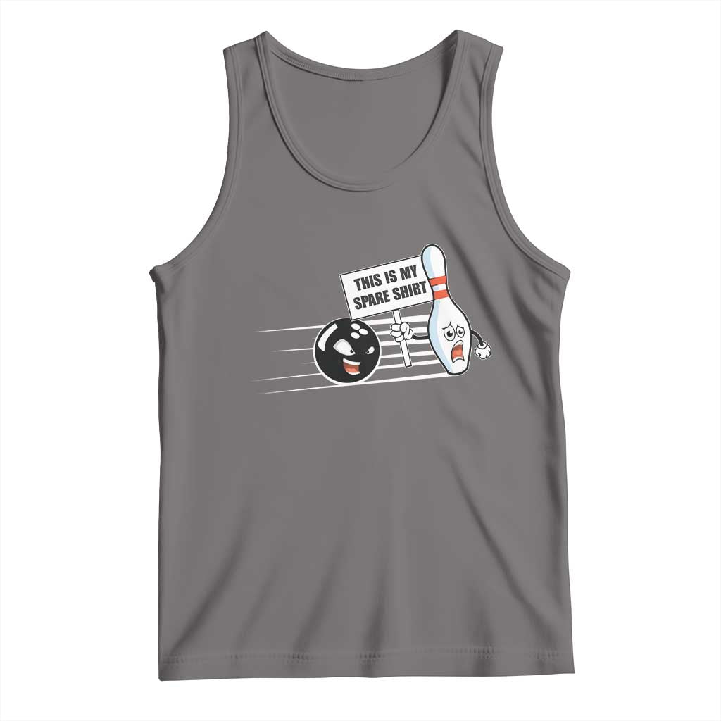 This Is My Spare Shirt Tank Top Funny Bowling Gift - Wonder Print Shop