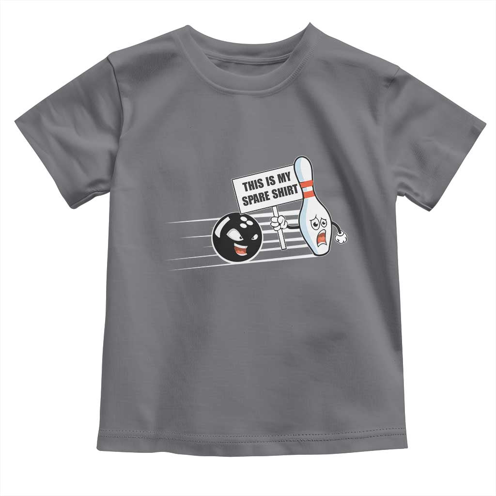 This Is My Spare Shirt Toddler T Shirt Funny Bowling Gift - Wonder Print Shop