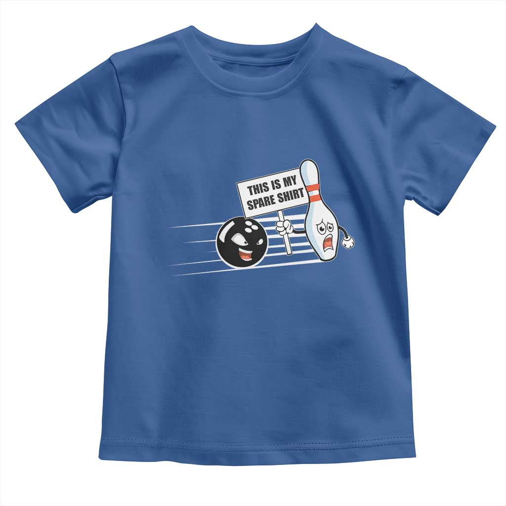 This Is My Spare Shirt Toddler T Shirt Funny Bowling Gift - Wonder Print Shop