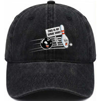 This Is My Spare Shirt Washed Cotton Baseball Cap Funny Bowling Gift
