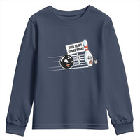 This Is My Spare Shirt Youth Sweatshirt Funny Bowling Gift - Wonder Print Shop