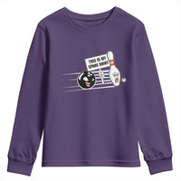 This Is My Spare Shirt Youth Sweatshirt Funny Bowling Gift - Wonder Print Shop