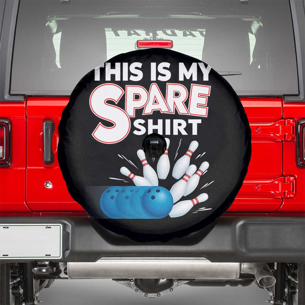 This Is My Spare Shirt Spare Tire Cover Bowling Pun Gift - Wonder Print Shop