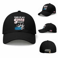 This Is My Spare Shirt Baseball Cap Bowling Pun Gift