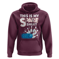 This Is My Spare Shirt Hoodie Bowling Pun Gift - Wonder Print Shop