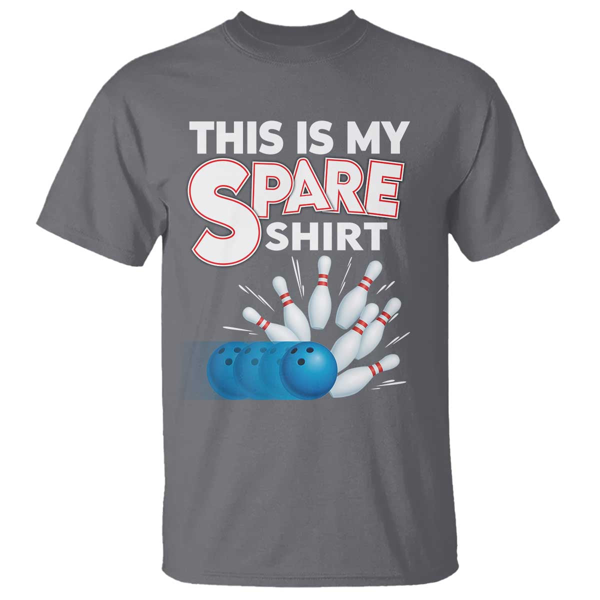 This Is My Spare Shirt T Shirt Bowling Pun Gift - Wonder Print Shop