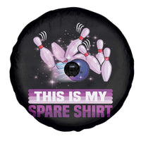 Funny Bowling Lover Spare Tire Cover This Is My Spare Shirt Quote - Wonder Print Shop