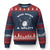 Funny Bowling Team Gift Ugly Christmas Sweater Who Gives A Split Quote - Wonder Print Shop