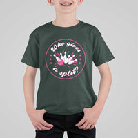 Funny Bowling Quote T Shirt For Kid Who Gives A Split For Women - Wonder Print Shop