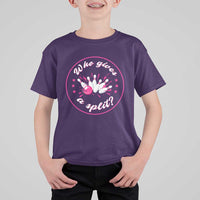 Funny Bowling Quote T Shirt For Kid Who Gives A Split For Women - Wonder Print Shop