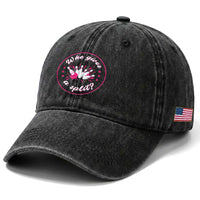Funny Bowling Quote Washed Cotton Baseball Cap Who Gives A Split For Women
