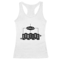 Id Rather Be Bowling Racerback Tank Top Funny Bowler Gift - Wonder Print Shop