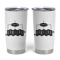 Id Rather Be Bowling Tumbler Cup Funny Bowler Gift - Wonder Print Shop